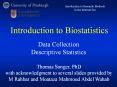 Introduction%20to%20Biostatistics:%20Data%20Collection.%20Descriptive%20Statistics PowerPoint PPT Presentation