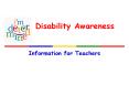 Disability Awareness PowerPoint PPT Presentation