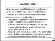Weather Radar