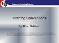 Drafting Conventions PowerPoint PPT Presentation