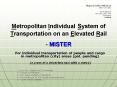 Metropolitan Individual System of Transportation on an Elevated Rail PowerPoint PPT Presentation