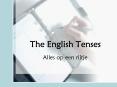 The English Tenses PowerPoint PPT Presentation
