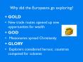 Why did the Europeans go exploring? PowerPoint PPT Presentation