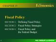 Fiscal Policy PowerPoint PPT Presentation