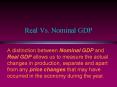 Real Vs. Nominal GDP PowerPoint PPT Presentation