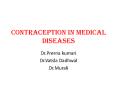 Contraception in medical diseases PowerPoint PPT Presentation