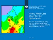 Heavy Metal Case Study for the Netherlands