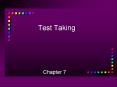 Test Taking PowerPoint PPT Presentation