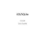 iOS/SQLite