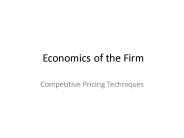 Economics of the Firm