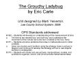 The Grouchy Ladybug by Eric Carle Unit designed by Marti Yelverton, Lee County School System, 2006 PowerPoint PPT Presentation