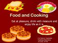 Food and Cooking PowerPoint PPT Presentation
