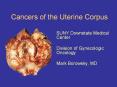 Cancers of the Uterine Corpus PowerPoint PPT Presentation