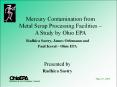 Mercury Contamination from Metal Scrap Processing Facilities  PowerPoint PPT Presentation