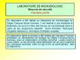 LABORATOIRE DE MICROBIOLOGIE Mesures de s PowerPoint PPT Presentation