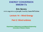 ENERGY CONVERSION