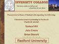 DIVERSITY COLLEGE PowerPoint PPT Presentation