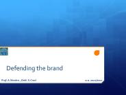 Defending the brand