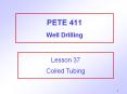 PETE 411 Well Drilling PowerPoint PPT Presentation
