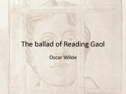 The ballad of Reading Gaol