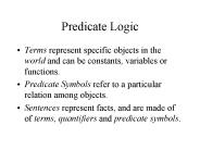 Predicate Logic