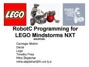 RobotC Programming for LEGO Mindstorms NXT