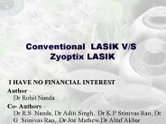 Conventional LASIK V/S Zyoptix LASIK