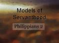 Models of Servanthood PowerPoint PPT Presentation
