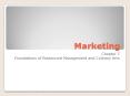 Marketing PowerPoint PPT Presentation