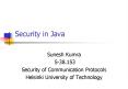 Security in Java PowerPoint PPT Presentation