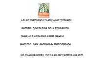 La sociolog