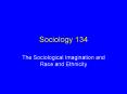 Sociology 134 PowerPoint PPT Presentation