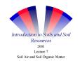 Introduction to Soils and Soil Resources PowerPoint PPT Presentation