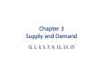 Chapter 3 Supply and Demand PowerPoint PPT Presentation