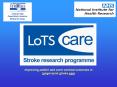 Improving patient and carer centred outcomes in longer-term stroke care PowerPoint PPT Presentation