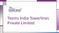 Transmission line construction company - Teems India Towerlines PowerPoint PPT Presentation
