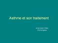 Asthme et son traitement PowerPoint PPT Presentation