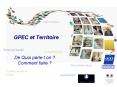 GPEC et Territoire PowerPoint PPT Presentation