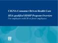CIGNA Consumer-Driven Health Care PowerPoint PPT Presentation