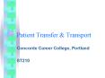 Patient Transfer PowerPoint PPT Presentation