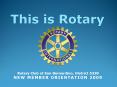 This is Rotary PowerPoint PPT Presentation