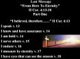 Last Message  PowerPoint PPT Presentation