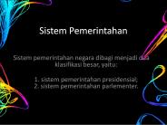 Sistem Pemerintahan