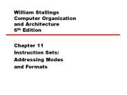 William Stallings Computer Organization and Architecture 6th Edition