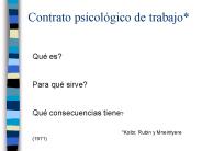 Contrato psicol