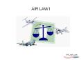AIR LAW I PowerPoint PPT Presentation
