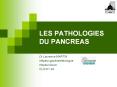 LES PATHOLOGIES DU PANCREAS PowerPoint PPT Presentation