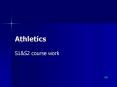 Athletics PowerPoint PPT Presentation