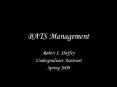 BATS Management PowerPoint PPT Presentation