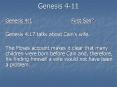 Genesis 4-11 PowerPoint PPT Presentation